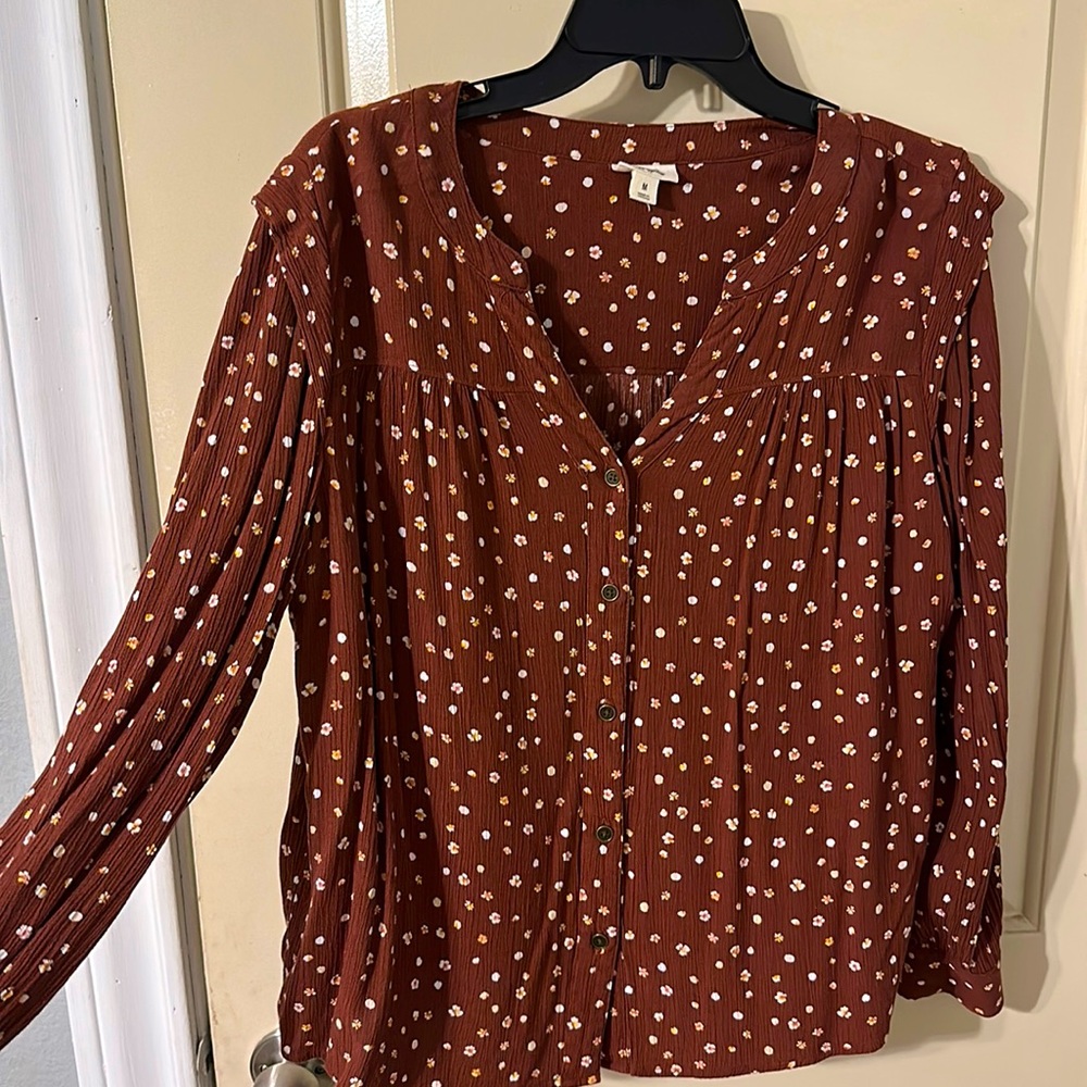 Long sleeve ANA blouse